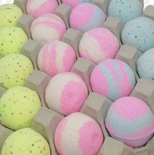 BABY BATH BOMBS - PING PONG BALL SIZE