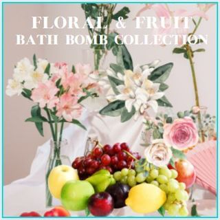 Bath Bomb FLORAL & FRUIT theme