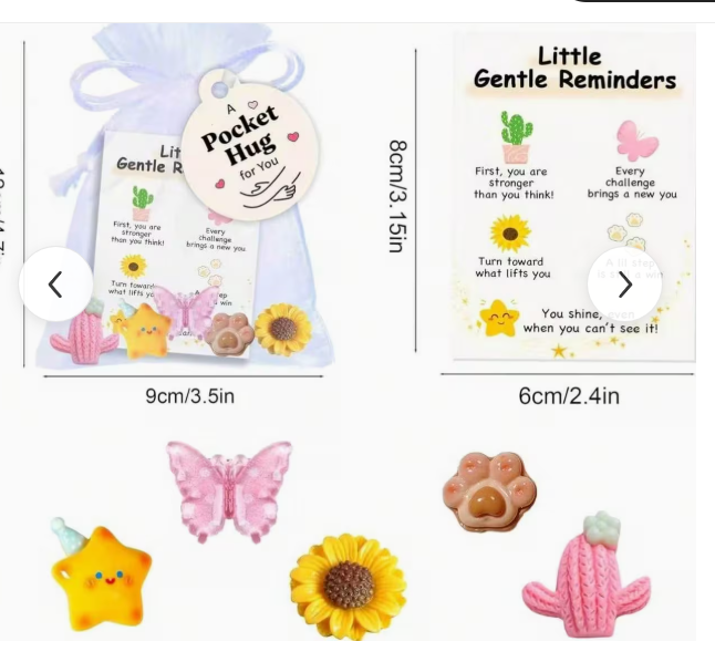 Friendship bags - Pocket hugs