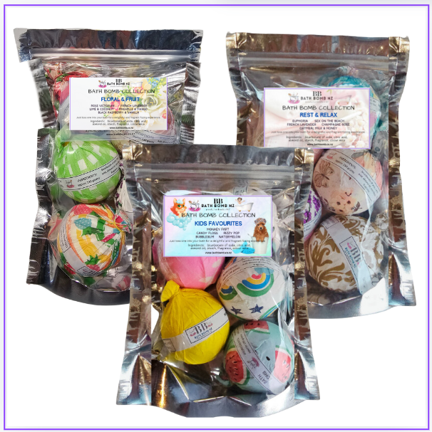 Wholesale - Bath Bomb Gift Bag x 6 large