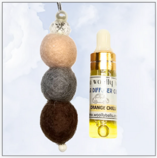 Woolly Balls Car Diffuser