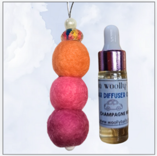 Woolly Balls Car Diffuser